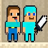Noob vs Pro Sand island - noob-vs-pro-sand-island