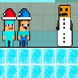 Noob vs Pro Snowman - noob-vs-pro-snowman