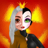 Princess Halloween Makeup HalfFaces Tutorial - princess-halloween-makeup-halffaces-tutorial