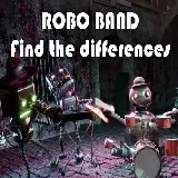 Robot Band - Find the differences - robot-band-find-the-differences